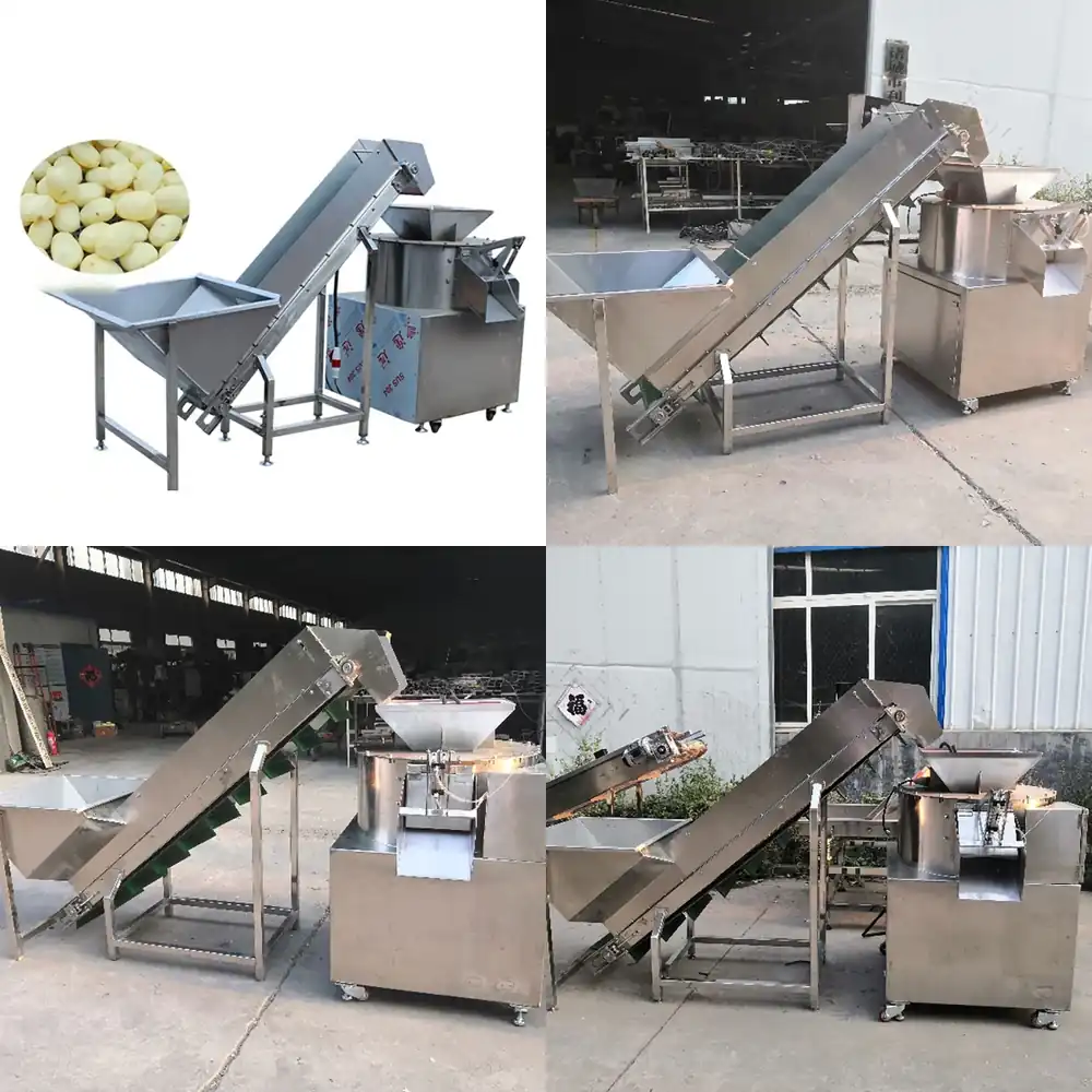 Commercial Potato Peeler - 12Hot Commercial Automatic Vegetable Peeling Machine