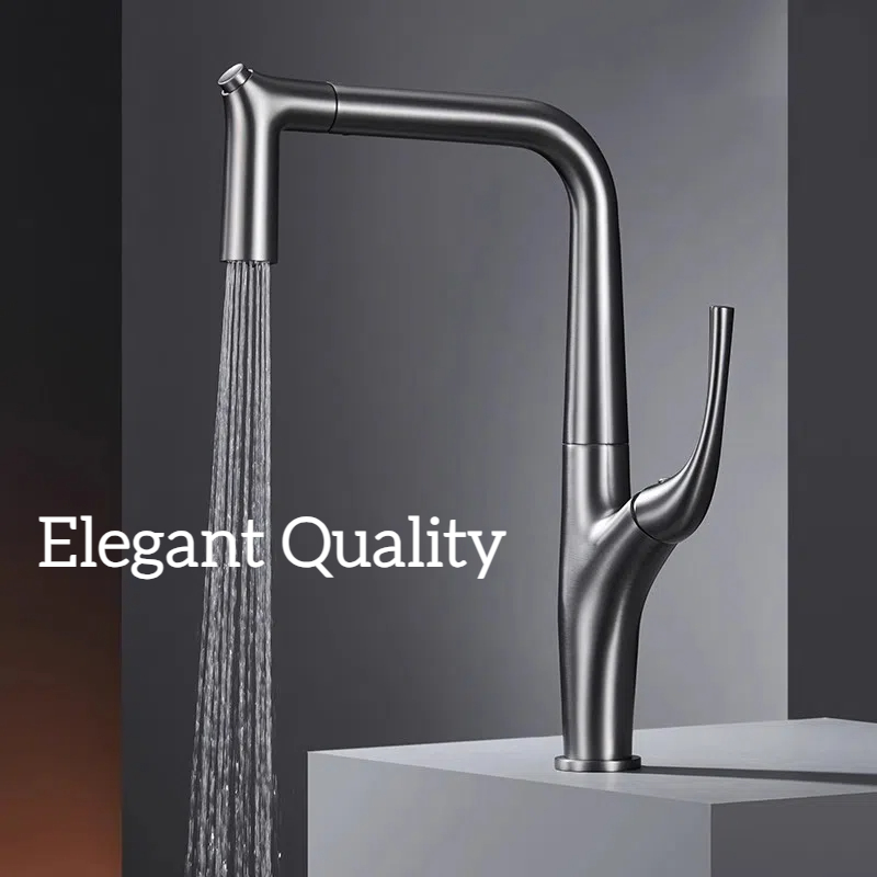 Commercial Kitchen Mixer Tap - Kitchen Faucet Pull Out Water Filter