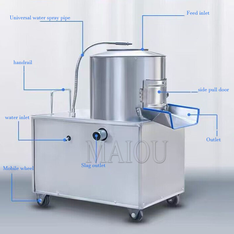 Industrial Taro Peeler Machine - Commercial Potato Peeler review and price