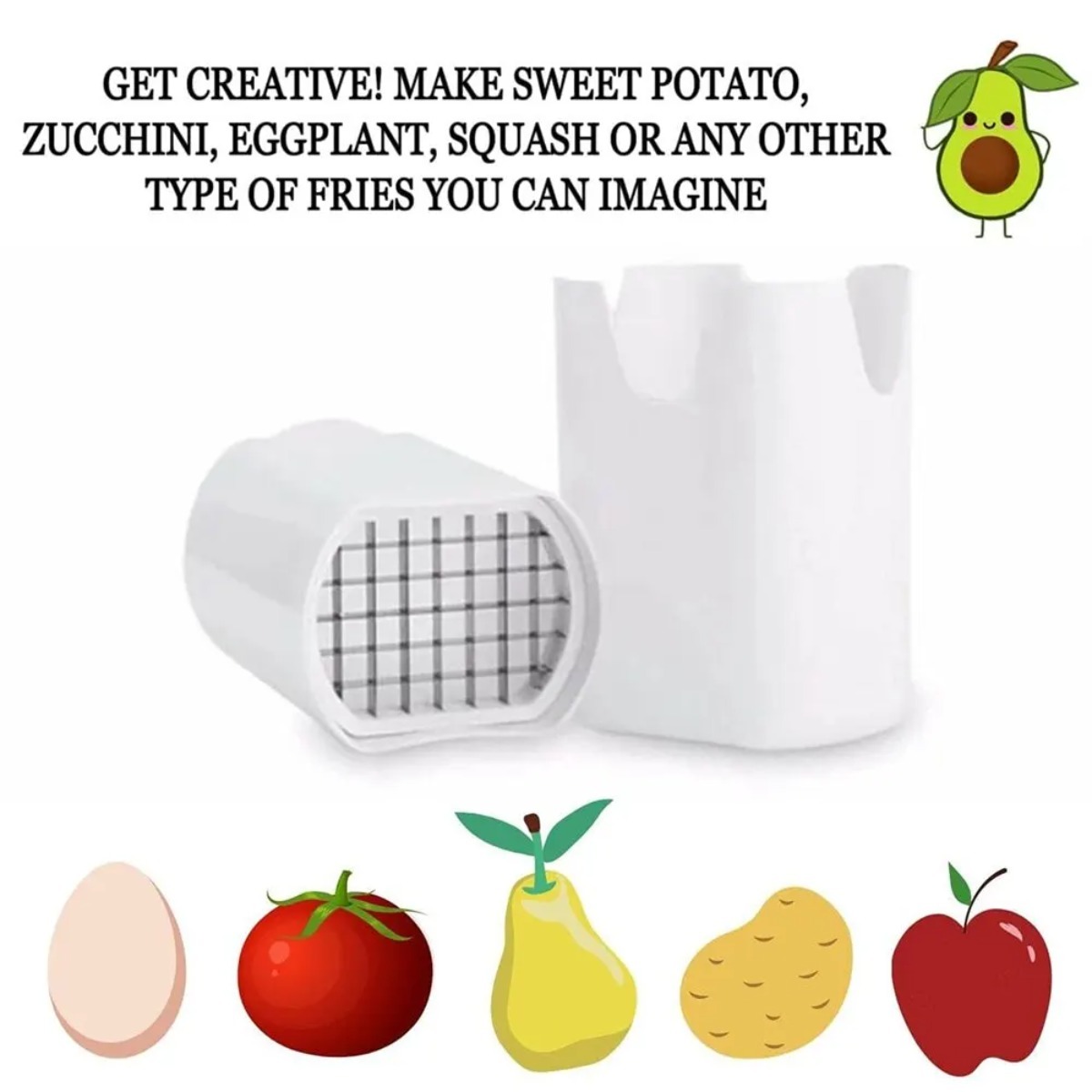 White French Fry Cutter Tool F - Commercial Potato Peeler review and price