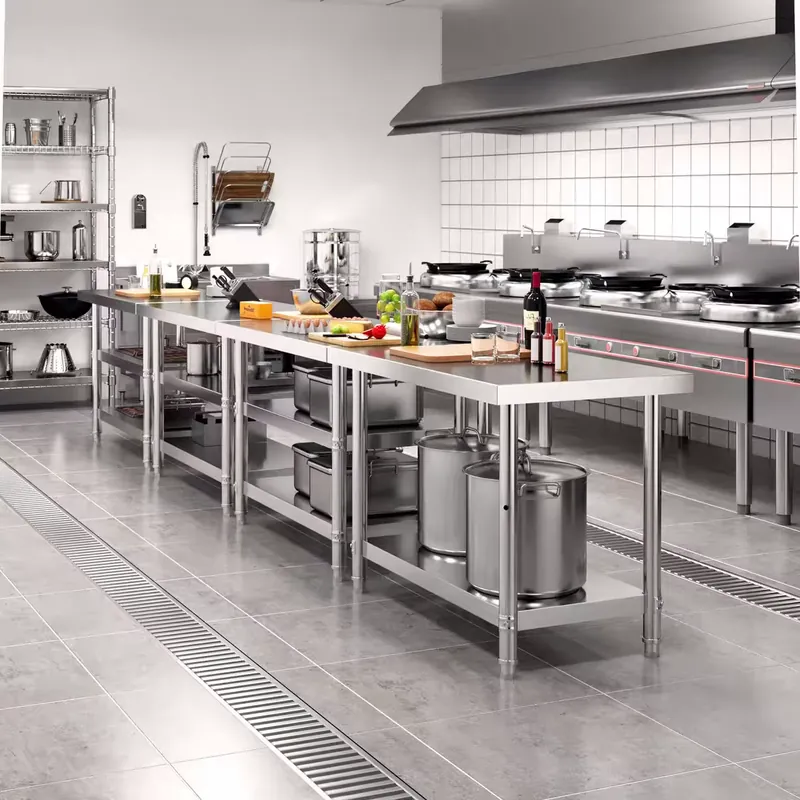 Commercial Kitchen Workbench S - Commercial Kitchen Backsplash review and price