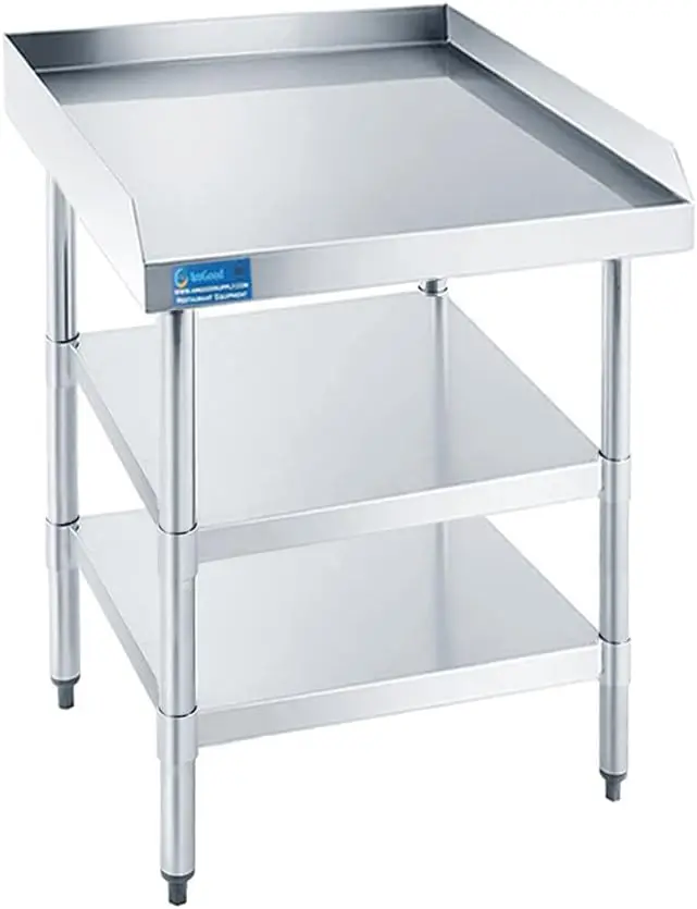 Commercial Work Table with Bac - Commercial Kitchen Backsplash review and price