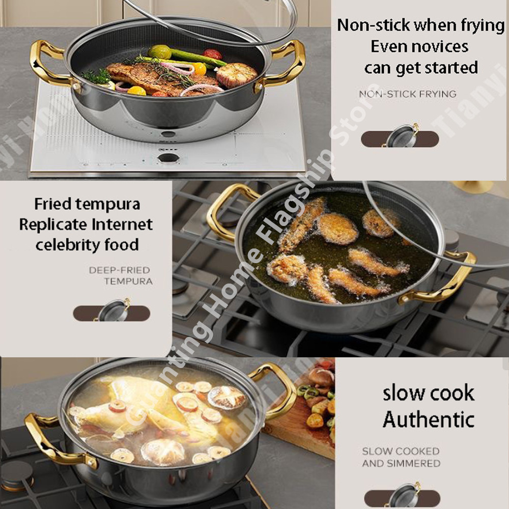 30cm Stainless Steel Soup Pot  - Soup Kettle Warmer review and price