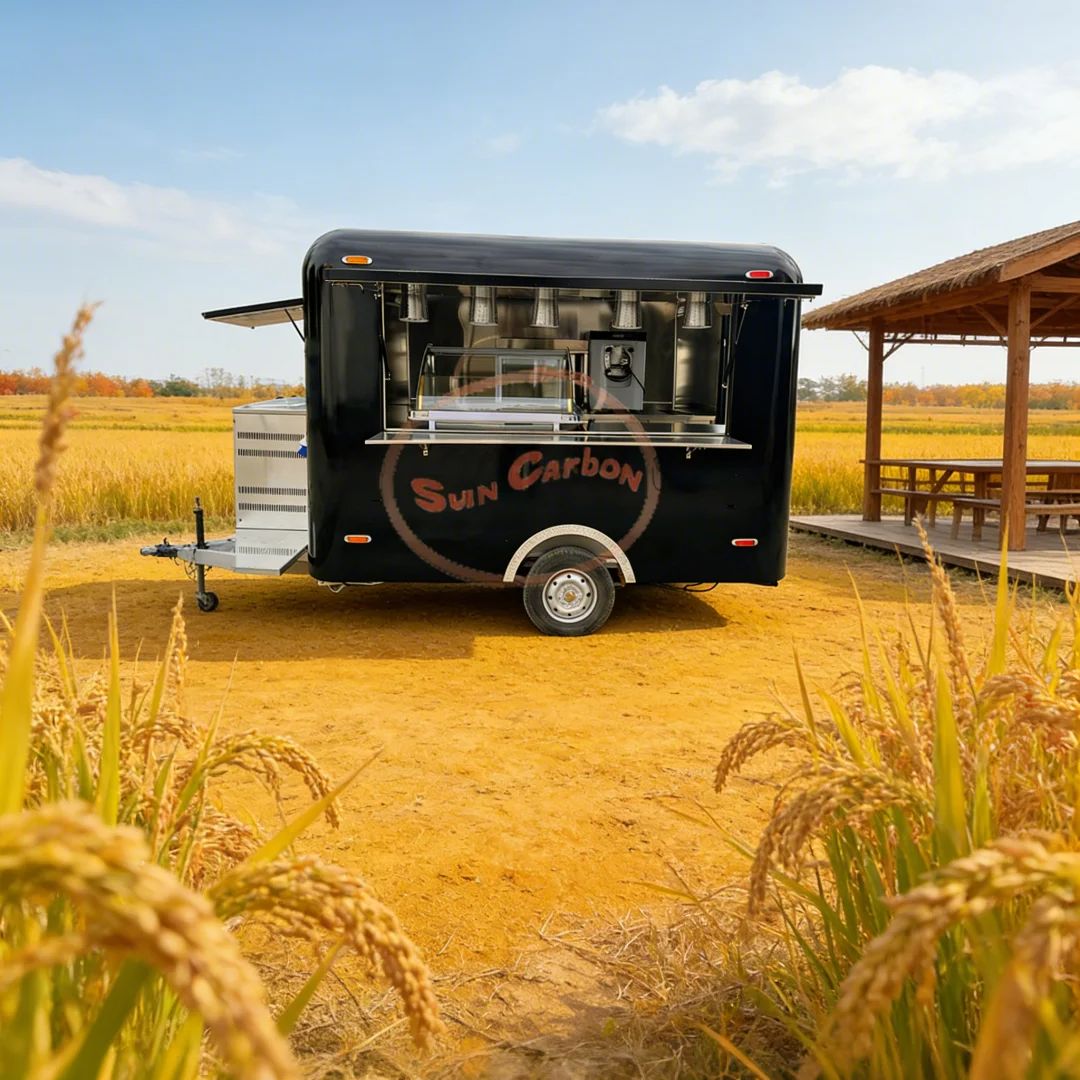Commercial Fiberglass Food Car - Commercial Kitchen Interior review and price