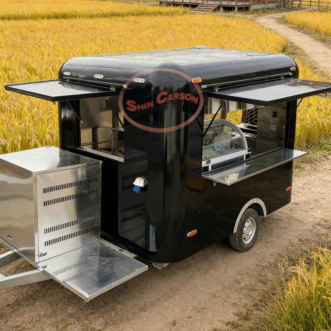 Commercial Fiberglass Food Car - Commercial Kitchen Interior review and price