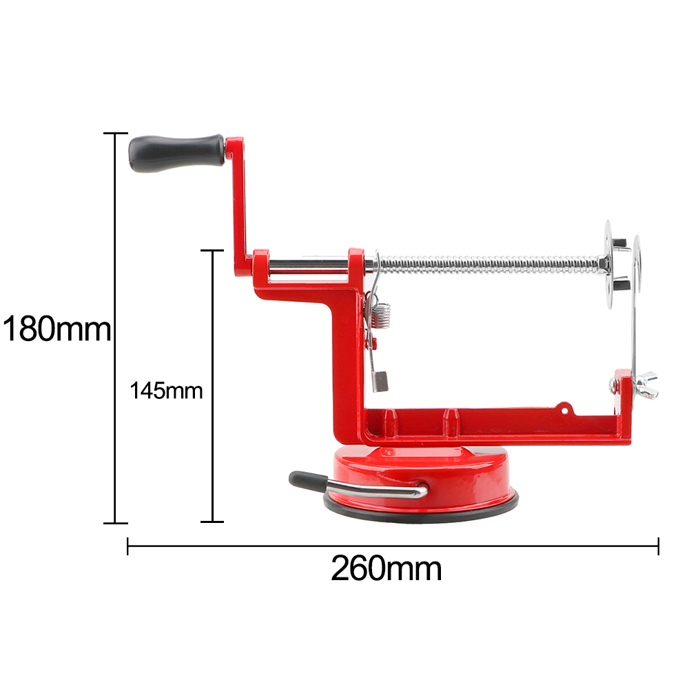 Manual Spiral French Fry Cutte - Commercial Potato Peeler review and price