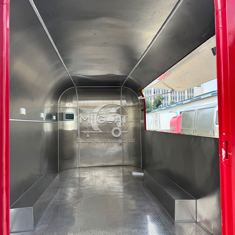 Red Commercial Food Concession - Commercial Kitchen Interior review and price