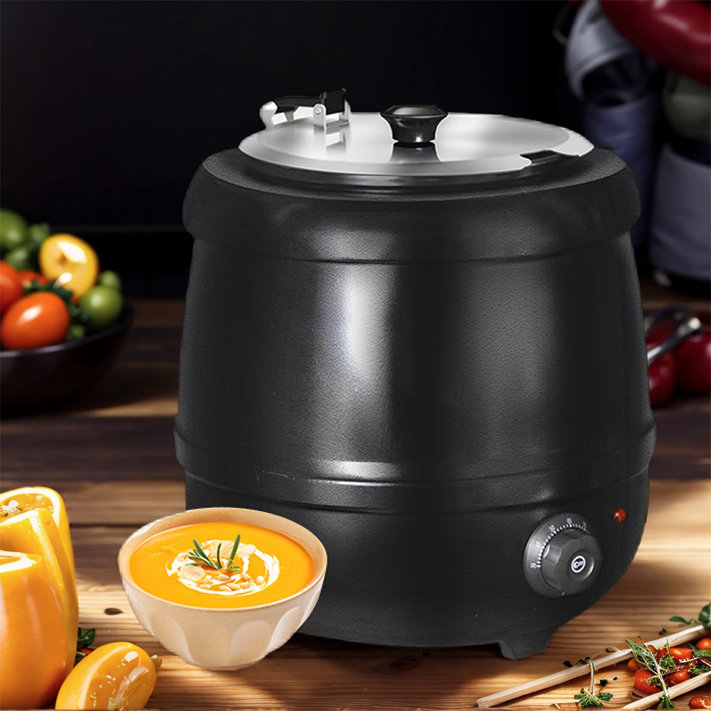 10L Soup Kettle with Lid Hinge - Soup Kettle Warmer review and price