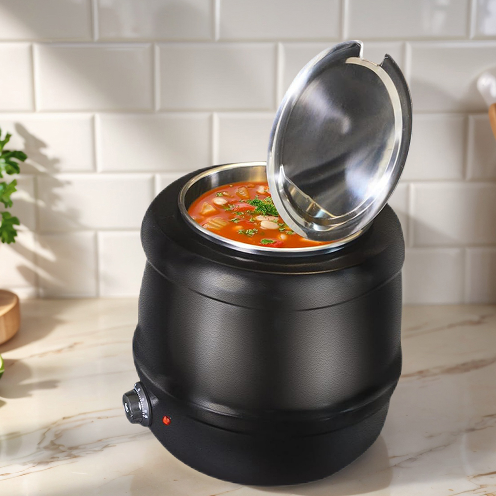 10L Soup Kettle with Lid Hinge - Soup Kettle Warmer review and price