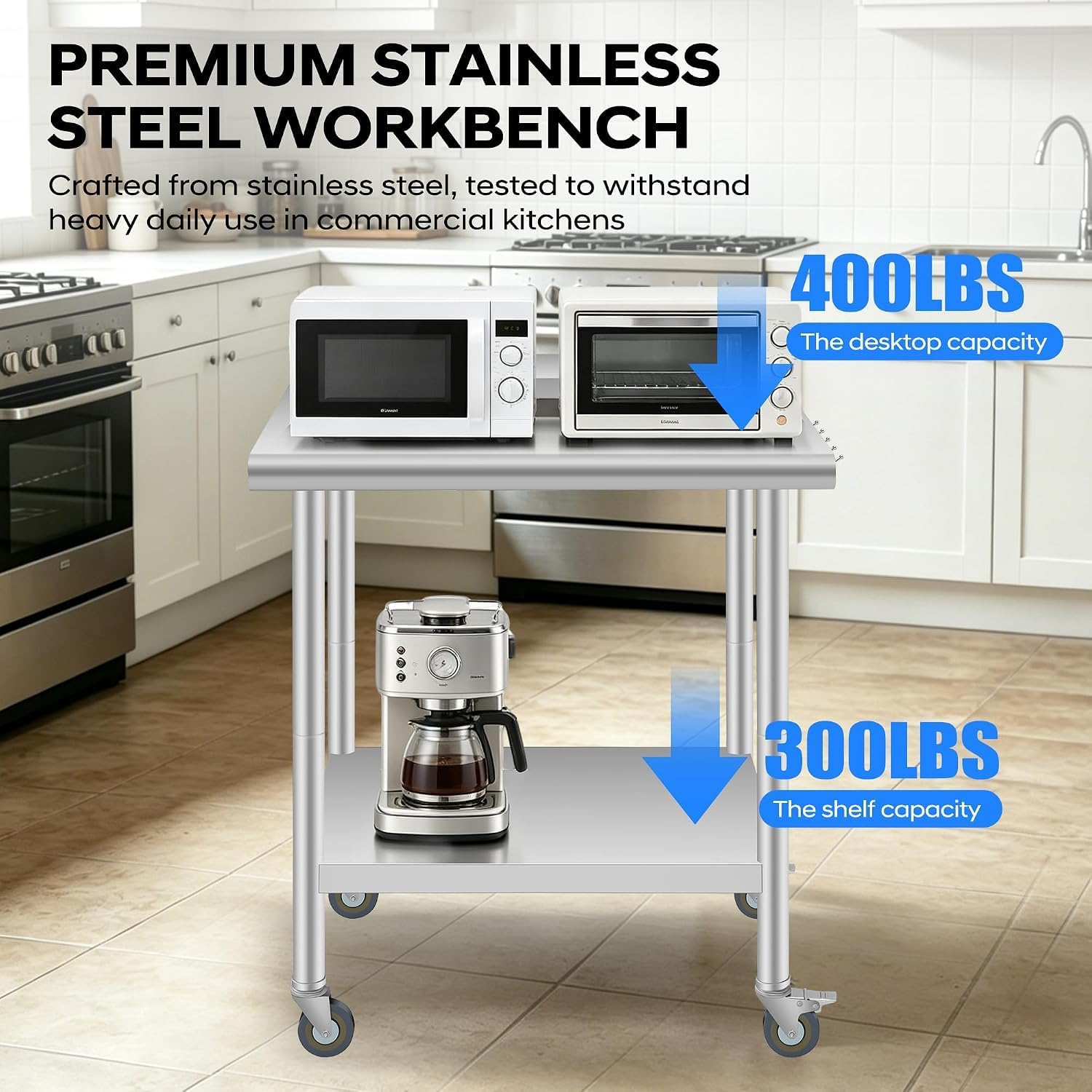Tacleekii Commercial Stainless - Commercial Kitchen Backsplash review and price