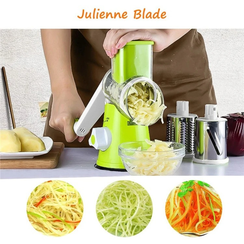 Manual Rotary Cheese Grater fo - Commercial Potato Peeler review and price