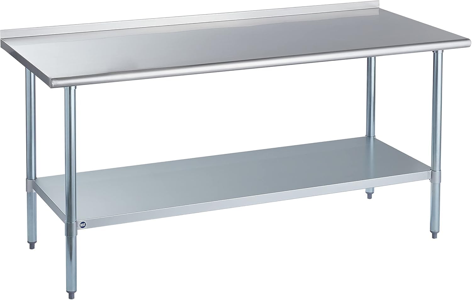 Stainless Steel Table for Prep - Commercial Kitchen Backsplash review and price