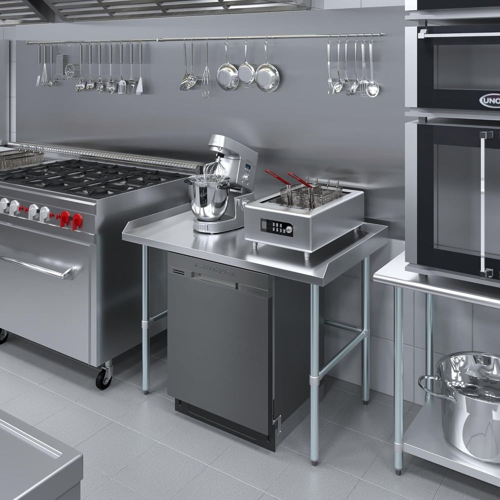 Commercial Work Table Open Bas - Commercial Kitchen Backsplash review and price